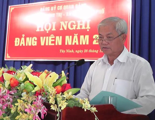 Đảng ủy cơ quan Đảng, đoàn thể, chính trị - xã hội Thành phố tổ chức hội nghị đảng viên năm 2015 